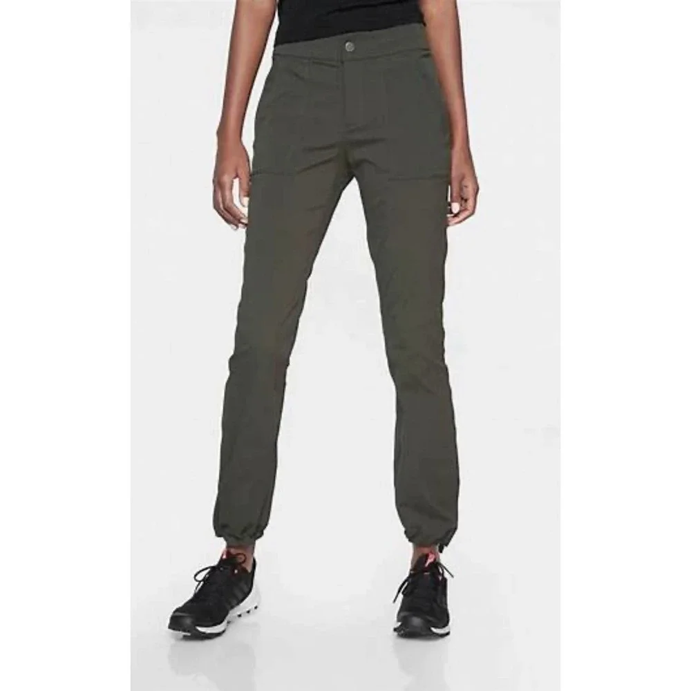 Athleta Trekkie Hike Pant 2021 Active Gym Elastic Waist Ankle Zippered Pockets